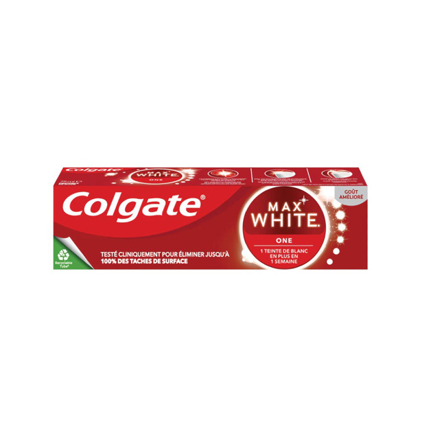 Colgate - Max White One Tandpasta (4 x 75ml)