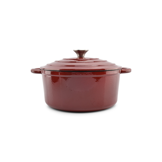 Salt & Pepper - Kookpot 26cm gietijzer rood Ferno