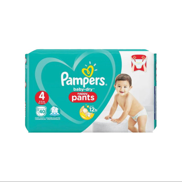 kans spontaan alias BoxDelivery - Pampers Baby Dry Nappy Pants 4 (80 stuks) - Gratis verzending  ✓
