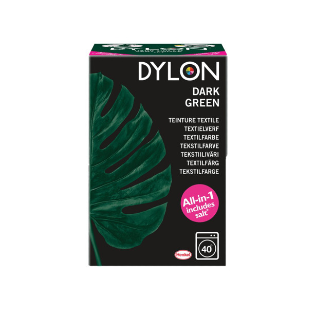 Wegenbouwproces Blozend Verduisteren BoxDelivery - Dylon Textielverf Dark Green - Gratis verzending ✓