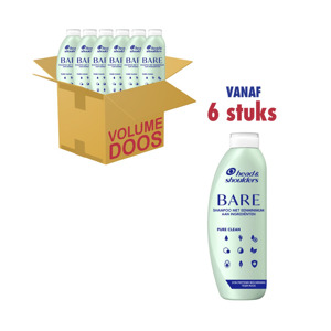 Head & Shoulders Shampoo Bare Pure Clean (6 x 400ml) 8006540856055