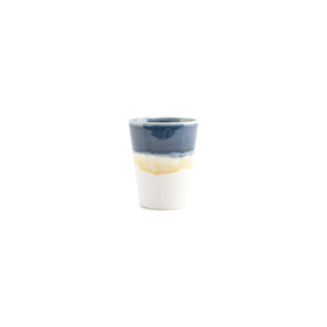 Salt & Pepper Beker 37cl blauw Flow (Set van 4) 5410595761494