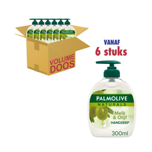 Palmolive Handzeep Naturals Melk & Olijf (6 x 300ml) 8718951486942