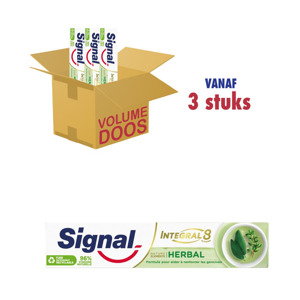 Signal Tandpasta Integral 8 Herbal (3 x 75ml) 8710447328088