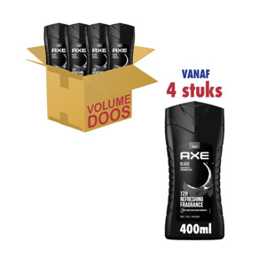 Axe XL 3in1 Bodywash Black (4 x 400ml) 8710447284117