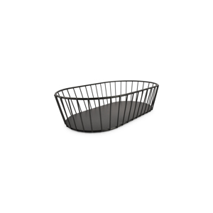 Bonbistro Draadmand 29x16xH7cm zwart Cesta 5410595755592