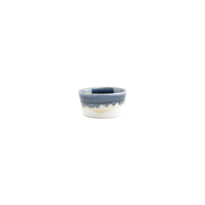 Salt & Pepper Kom 10xH5cm blauw Flow (Set van 4) 5410595761463