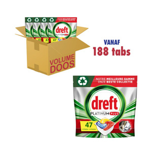 Dreft Platinum Plus All in One Citroen (4 x 47 Tabs) 8006540779514