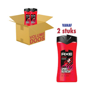 Axe XL Shampoo & Showergel 3in1 Recharge Sport Refresh (2 x 400ml) 8720182113986