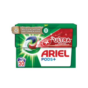 Ariel All in 1 Pods +Ultra Vlekverwijderaar (4 x 20 pods) 8001090785794