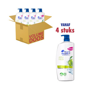 Head & Shoulders Shampoo Apple Fresh (4 x 1L) 8001090898487