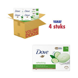 Dove Beauty Cream Bar Refreshing Cucumber & Green Tea Stukzeep (4 x 90gr) 8720182259387