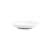 BonBistro - Diep bord 27xH4cm coupe blue rim Basic White (Set van 6)