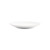 BonBistro - Plat bord 26,5cm coupe burgundy rim Basic White (Set van 6)